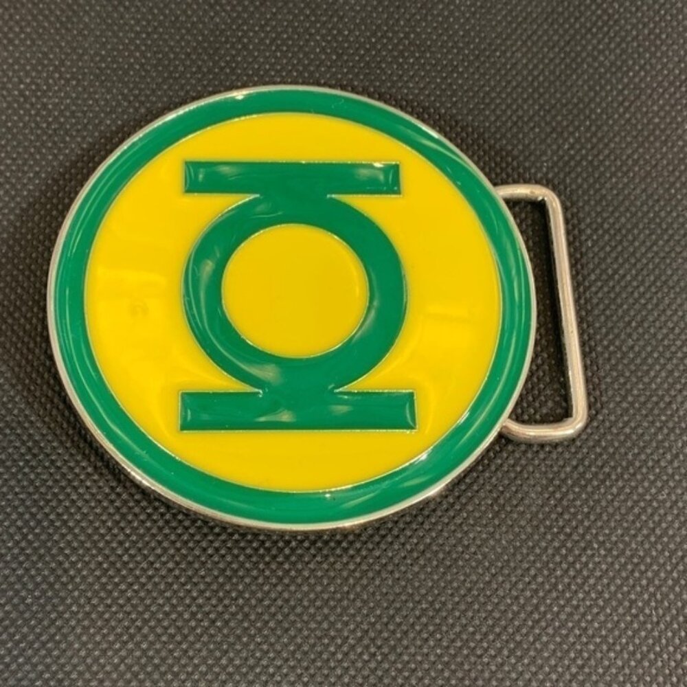 DC Comics Green Lantern Logo Large Metal Belt Buckle New Unused